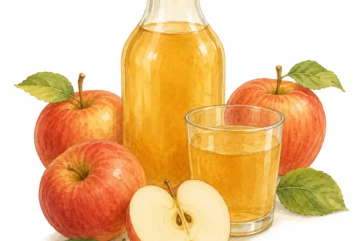 Apple Juice – Large Bottle — illustrative category illustration
