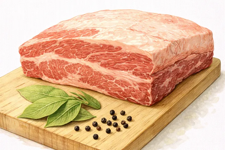 100% Grass Fed Beef Rolled Brisket Joint — illustrative category illustration