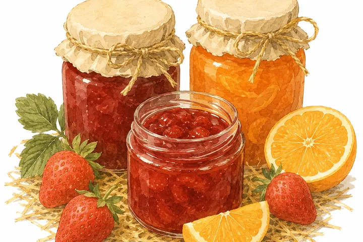 DARLINGTON’S Pink Grapefruit Marmalade 340g — illustrative category illustration
