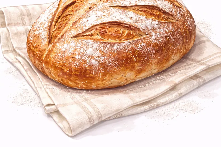 Bread & baking category illustration